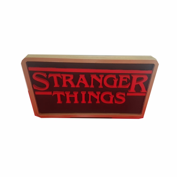 Placa Stranger Things